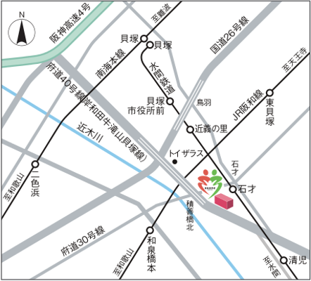 アクセスマップ